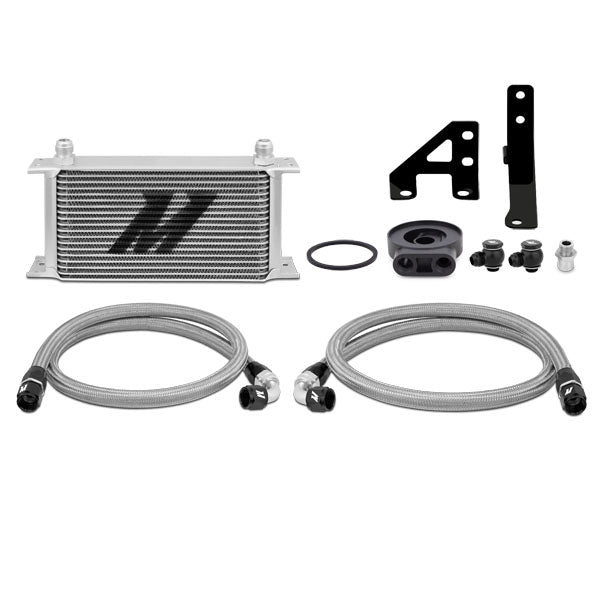 Mishimoto MMOC-WRX-15 Subaru WRX Oil Cooler Kit, Silver, 2015-2021 - Truck Part Superstore