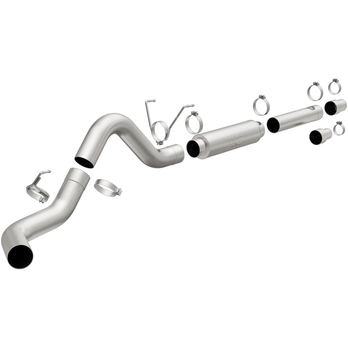 MagnaFlow Exhaust Products 17876 MagnaFlow Pro Series Diesel 5in. Cat-Back - Truck Part Superstore