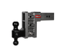 GEN-Y Hitch GH-1713 MEGA-DUTY 3" Shank 6" Drop 3.5K TW 32K Hitch & GH-0161 Dual-Ball - Truck Part Superstore