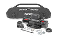 Rough Country 10715 Front Bumper Hybrid 12000-Lb Pro Series Winch Synthetic Rope 16-22 Toyota Tacoma Rough Country - Truck Part Superstore