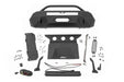 Rough Country 10724 Front Bumper Hybrid Winch Mount Only with 20 Inch DRL LED Light Bar 16-22 Toyota Tacoma Rough Country - Truck Part Superstore