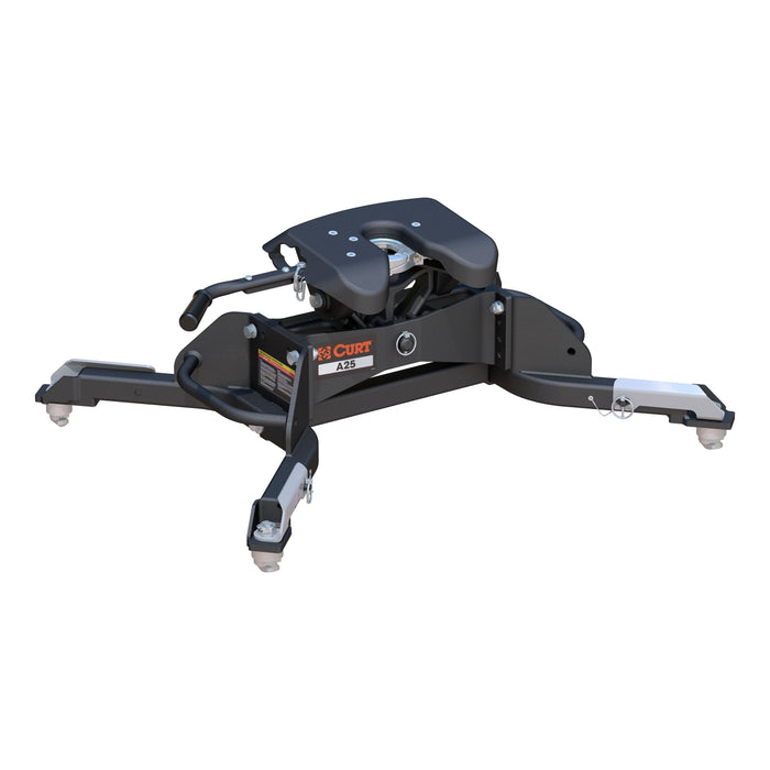CURT 16046 A25 5th Wheel Hitch; Select Ram 2500; 3500; 8ft. Bed Puck System - Truck Part Superstore