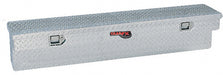 TrailFX 160481 Side Mount: Sgl Lid Dia Tread Bright Pol 16 Gauge Alum 48x11.25x11 - Truck Part Superstore