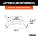 CURT 16069 Q25 5th Wheel Hitch; Select Silverado; Sierra 2500; 3500 HD; 8ft. Bed Puck Syste - Truck Part Superstore