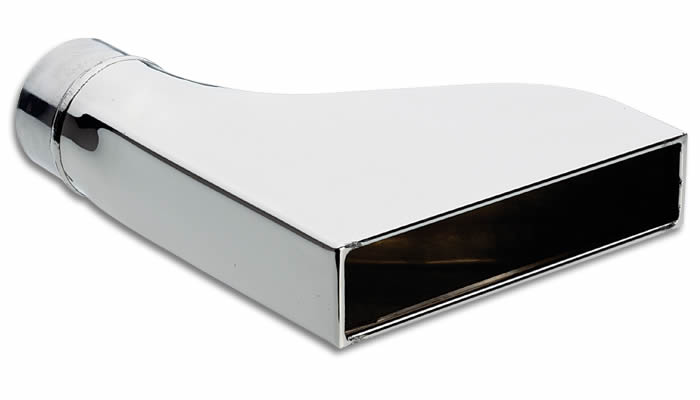 Vibrant Performance 1606 Rectangular Stainless Steel Tip - Truck Part Superstore