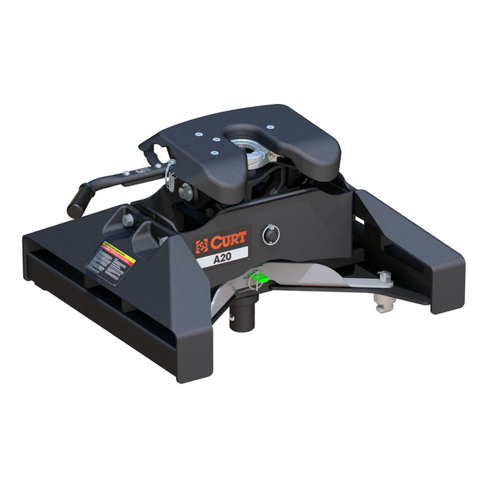 CURT 16074 A20 5th Wheel Hitch; Select Nissan Titan XD; 8ft. Bed Puck System - Truck Part Superstore