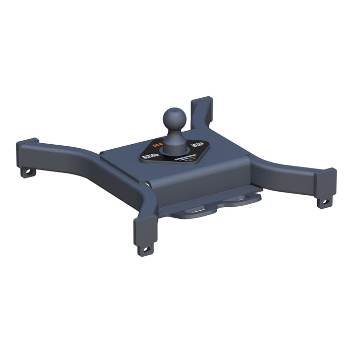 CURT 16090 Spyder 5th Wheel Rail Gooseneck Hitch with 2-5/16in. Ball; 30K - Truck Part Superstore