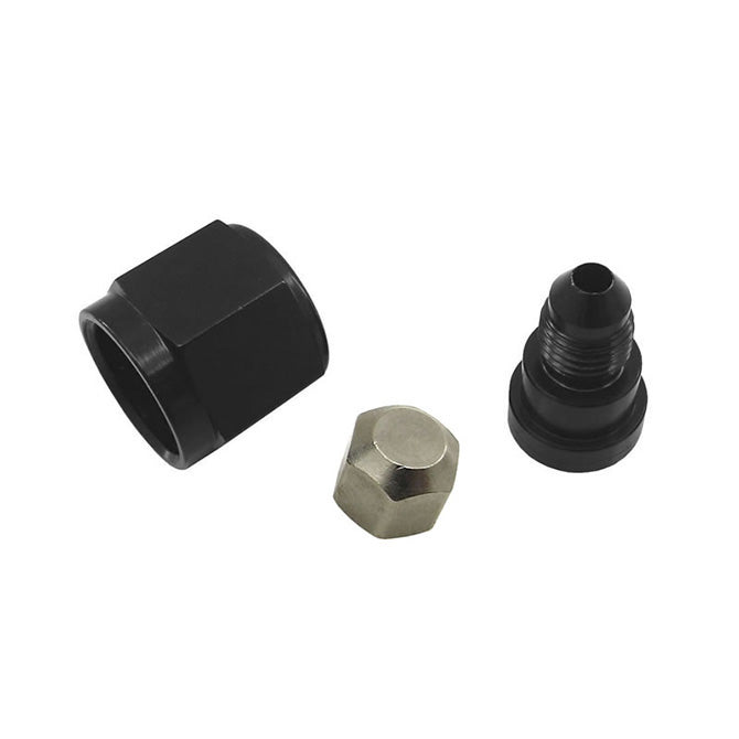 Nitrous Express 16093 8AN FEMALE X 4AN MALE ( DF-A4425 FILL FITTING) - Truck Part Superstore