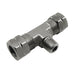 Nitrous Express 16096 3/8 COMPRESSION X 1/8 MALE NPT BRANCH T - Truck Part Superstore