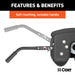 CURT 16120 CURT 16120 A16 5th Wheel Hitch; 16;000 lbs - Truck Part Superstore