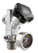 NOS/Nitrous Oxide System 16137BNOS Super Hi-Flow Nitrous Bottle Valve; w/Black Gauge; - Truck Part Superstore