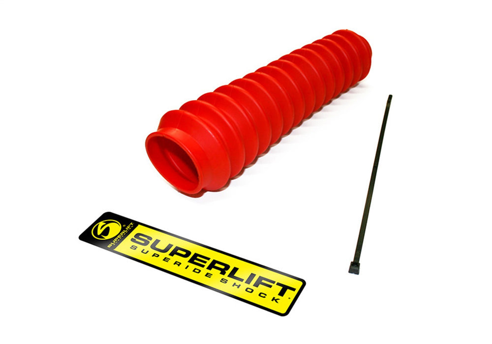 Superlift 86030 Shock Boots-Red-Each - Truck Part Superstore