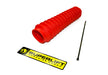 Superlift 86030 Shock Boots-Red-Each - Truck Part Superstore