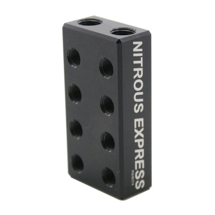 Nitrous Express 16174 2 IN/16 OUT NITROUS/FUEL DISTRIBUTION BLOCK - Truck Part Superstore