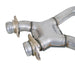 BBK Performance Parts 1618 1996-1998 MUSTANG COBRA 4.6L 4V 2.5 FULL X PIPE W/CONVERTERS - Truck Part Superstore