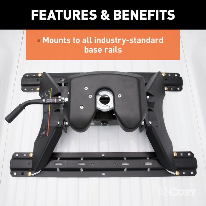 CURT 16190 CURT 16190 A30 5th Wheel Hitch; 30;000 lbs - Truck Part Superstore