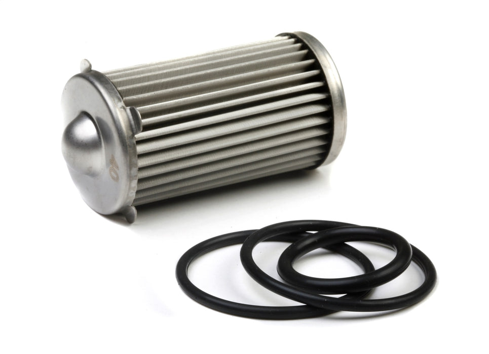 Holley 162-566 Fuel Filter; Replacement Element; 175 GPH; 40 Micron Depth Media Element/O-Ring; - Truck Part Superstore