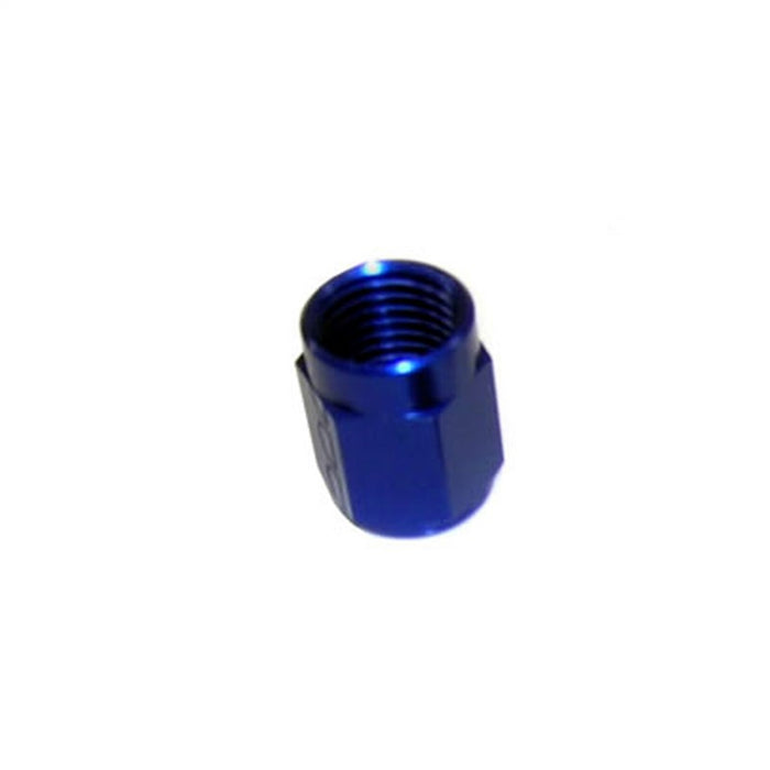 Nitrous Express 16200 8AN BLUE B-NUT (QTY 1) - Truck Part Superstore
