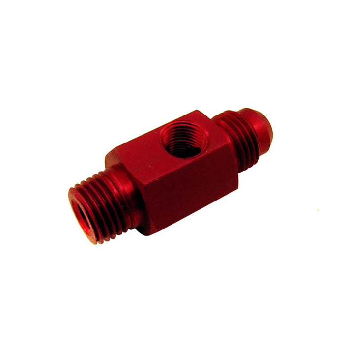 Nitrous Express 16204 1/4 NPT X 6AN W/1/8 NPT GAUGE HOLE (FUEL BYPASS FITTING) - Truck Part Superstore