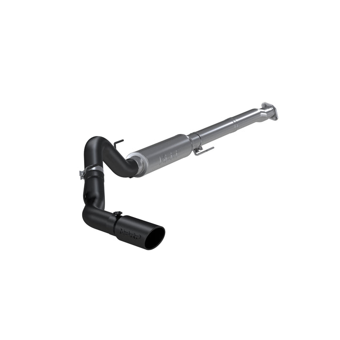 MBRP Exhaust S5248BLK 4in. Cat-Back; Single Side Exit; Black Coated Aluminized Steel. - Truck Part Superstore