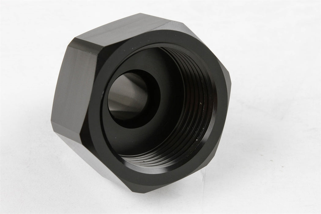 NOS/Nitrous Oxide System 16233NOS Nitrous Bottle Nut Adapter; -8AN-660; 7075 Aluminum; Black; - Truck Part Superstore