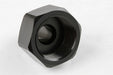 NOS/Nitrous Oxide System 16233NOS Nitrous Bottle Nut Adapter; -8AN-660; 7075 Aluminum; Black; - Truck Part Superstore