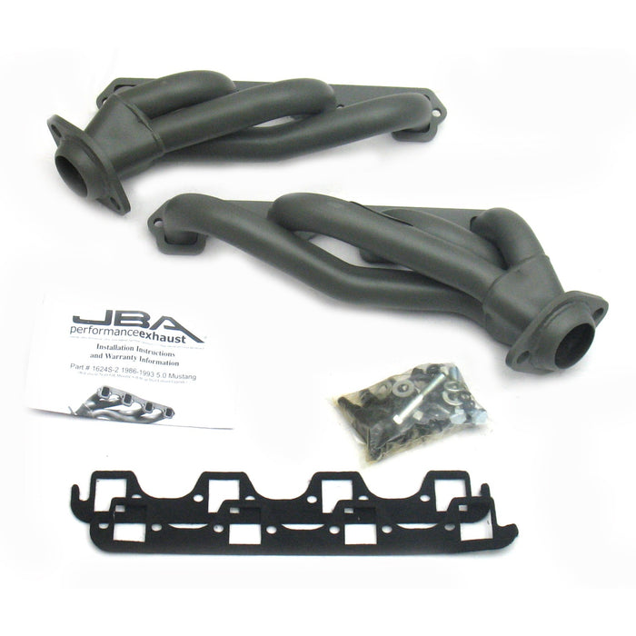 JBA Racing Headers 1624S-2JT 86-93 Mustang 5.0L 1-5/8" Ti Cer - Truck Part Superstore