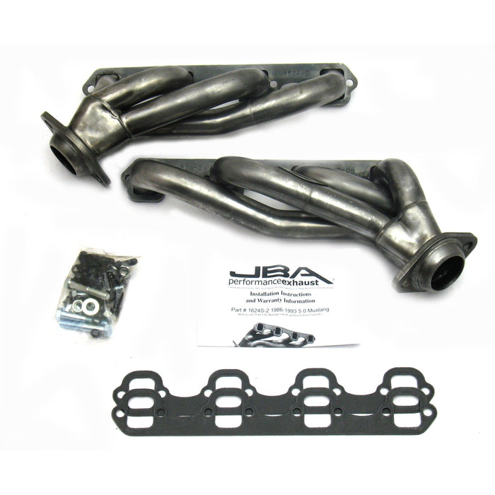 JBA Racing Headers 1624S-2 86-93 Mustang 5.0L 1-5/8" - Truck Part Superstore