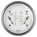 AutoMeter 1624 GAUGE; DUAL; FUEL/OILP; 3 3/8in.; 0OE-90OF/100PSI; ELEC; OLD TYME WHITE - Truck Part Superstore