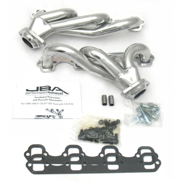 JBA Racing Headers 1627SJS 87-95 Ford Truck 5.0L Sil Cer - Truck Part Superstore