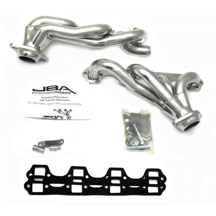 JBA Racing Headers 1628SJS 86-96 Ford Truck 5.8L Sil Cer - Truck Part Superstore