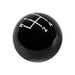 Hurst 1630103 Classic Shifter Knob; 4 Speed; 3/8 in.-16 Thread; Black; - Truck Part Superstore