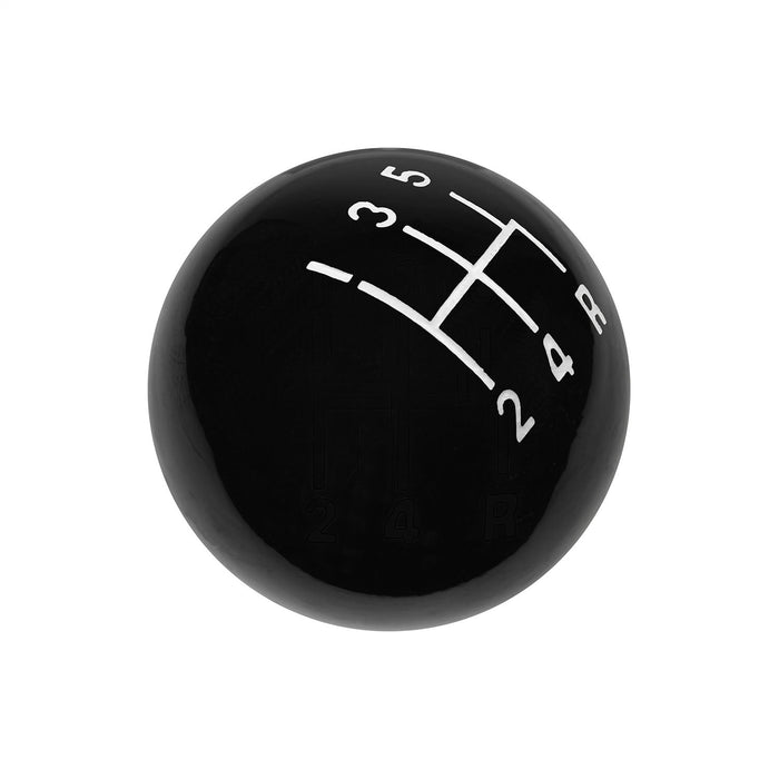 Hurst 1630108 Classic Shifter Knob; 5 Speed; 3/8 in.-16 Threads; Black; - Truck Part Superstore