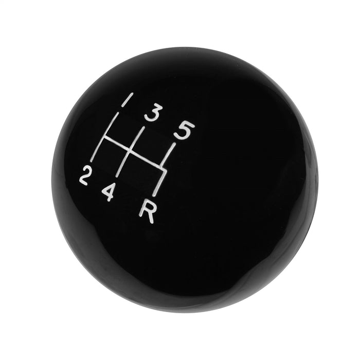 Hurst 1630114 Classic Shifter Knob; 5 Speed; M12-1.75 Threads; Black; - Truck Part Superstore