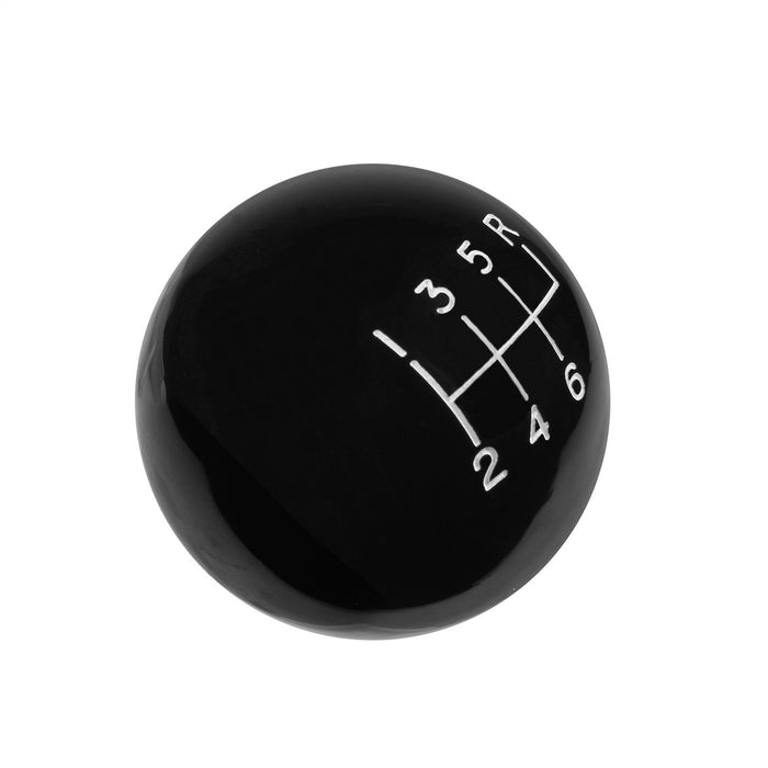 Hurst 1630140 Classic Shifter Knob; 6 Speed; 3/8 in.-16 Threads; Black; - Truck Part Superstore