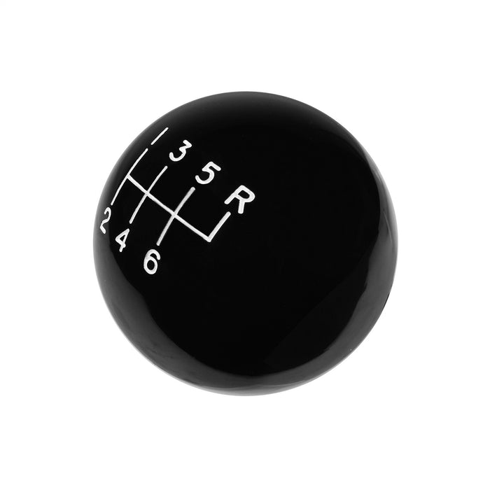 Hurst 1630140 Classic Shifter Knob; 6 Speed; 3/8 in.-16 Threads; Black; - Truck Part Superstore
