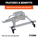 CURT 16301 Semi-Custom 5th Wheel Brackets; Select Dodge Ram 2500; 3500 (No Cab Chassis) - Truck Part Superstore