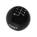 Hurst 1631225 Classic Shifter Knob; 6 Speed; M12-1.25 Threads; Black; - Truck Part Superstore