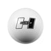 Hurst 1631401 Shifter Knob; Universal; Hurst Logo; White; - Truck Part Superstore