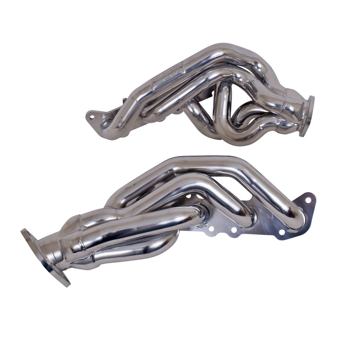 BBK Performance Parts 16320 2011-14 MUSTANG GT 1-3/4 TUNED LENGTH EXHAUST HEADERS (POLISHED SILVER CERAMIC) - Truck Part Superstore