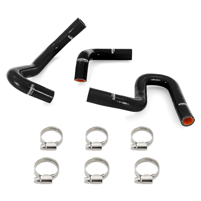 Mishimoto MMHOSE-4RUN34-96HHBK Silicone Heater Hose Kit, Toyota 4Runner 3.4L 1996-2002 W/O Rear Heater, Black - Truck Part Superstore