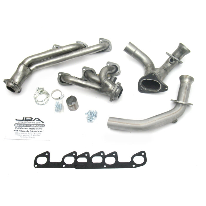 JBA Racing Headers 1634S 95-97 Ranger 4.0L V-6 Includes Y-Pipe - Truck Part Superstore