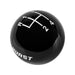 Hurst 1637627 Shifter Knob; 4 Speed; 3/8 in.-16 Threads; Black; - Truck Part Superstore