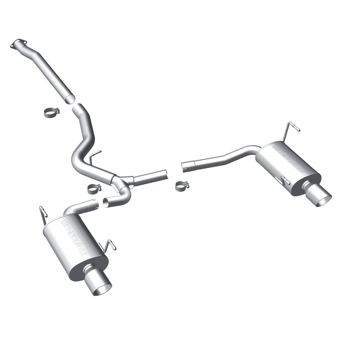 MagnaFlow Exhaust Products 16377 Street Series Stainless Cat-Back System - Truck Part Superstore