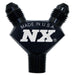 Nitrous Express 16378 1/8NPT x 3AN x 3AN BILLET PURE-FLO Y FITTING (BLACK) - Truck Part Superstore