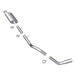 MagnaFlow Exhaust Products 16378 Street Series Stainless Cat-Back System - Truck Part Superstore