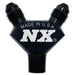 Nitrous Express 16378 1/8NPT x 3AN x 3AN BILLET PURE-FLO Y FITTING (BLACK) - Truck Part Superstore