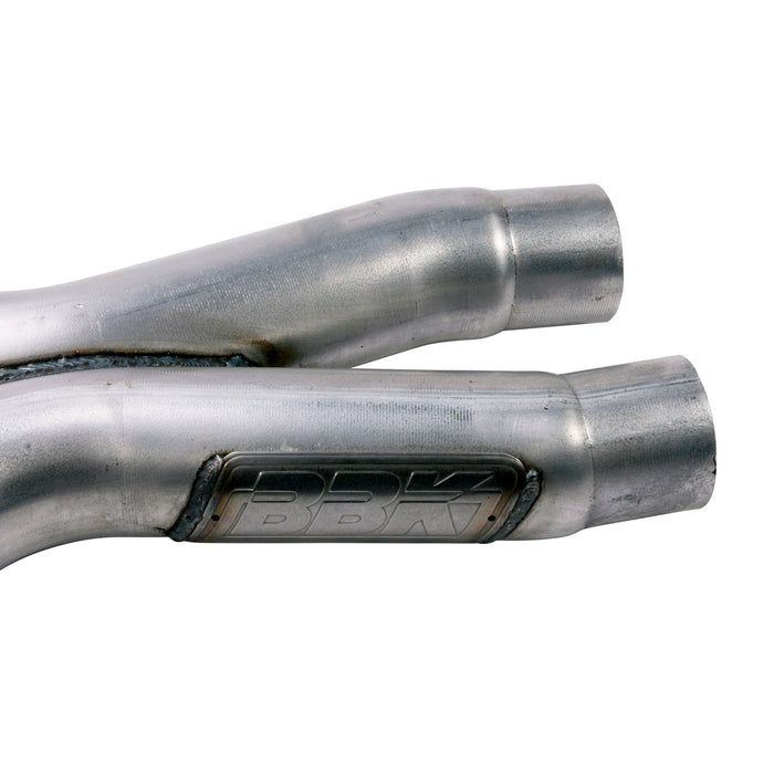 BBK Performance Parts 1637 2005-2010 MUSTANG GT 2-3/4 SHORT MID X PIPE WITH HIGH FLOW CATALYTIC CONVERTERS - Truck Part Superstore