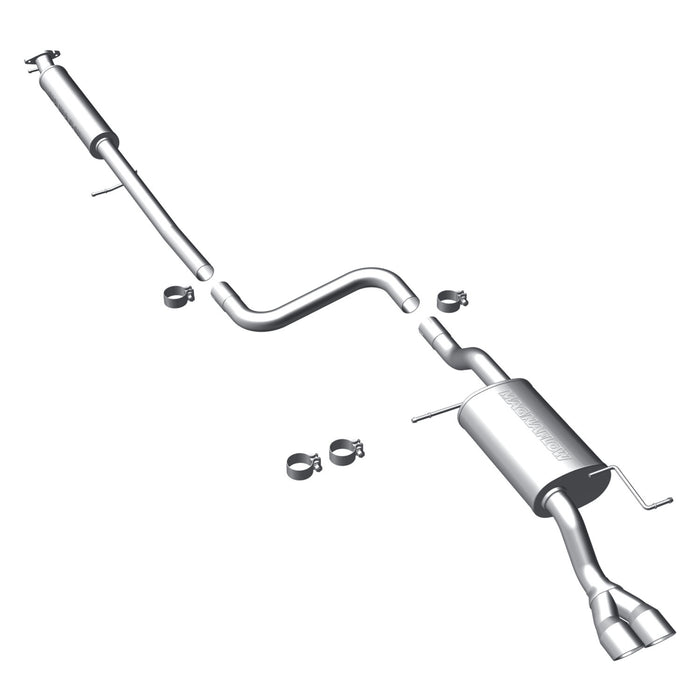 MagnaFlow Exhaust Products 16392 Street Series Stainless Cat-Back System - Truck Part Superstore