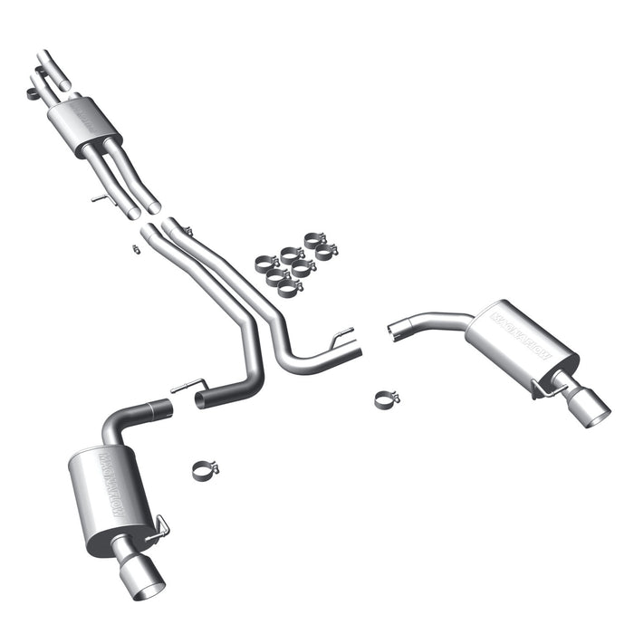 MagnaFlow Exhaust Products 16395 Street Series Stainless Cat-Back System - Truck Part Superstore